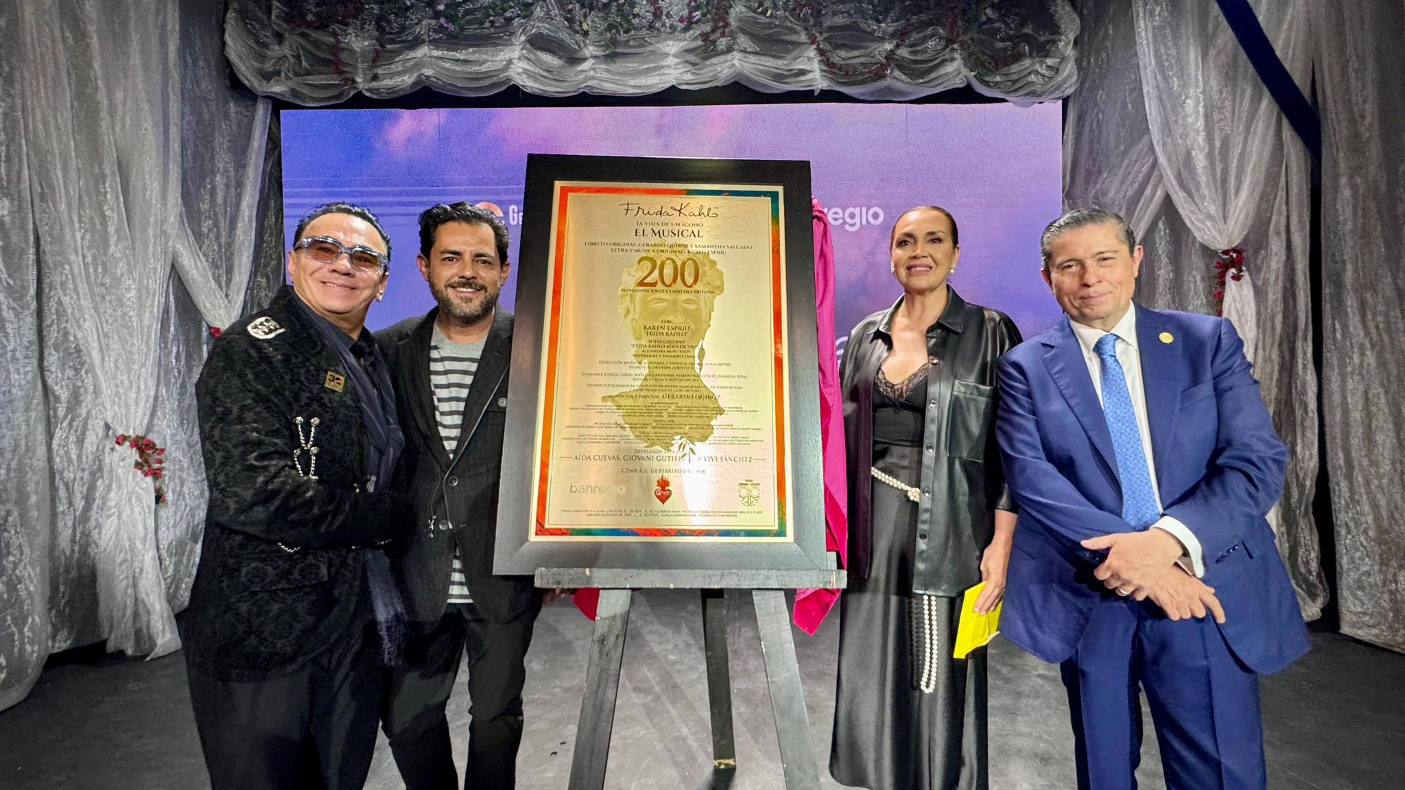 Frida Kahlo, el musical, celebra sus 200 funciones: una ovación al arte escénico y a la cultura