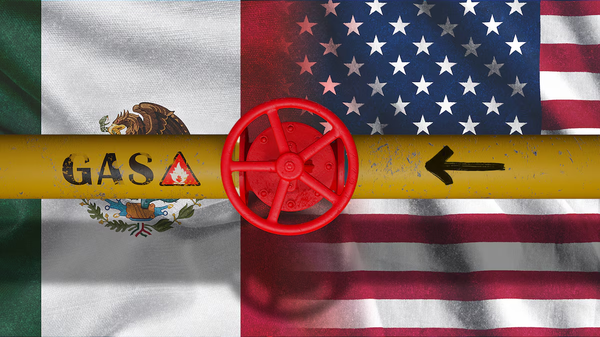 México rompe récord en importaciones de gas natural de EU en 2025