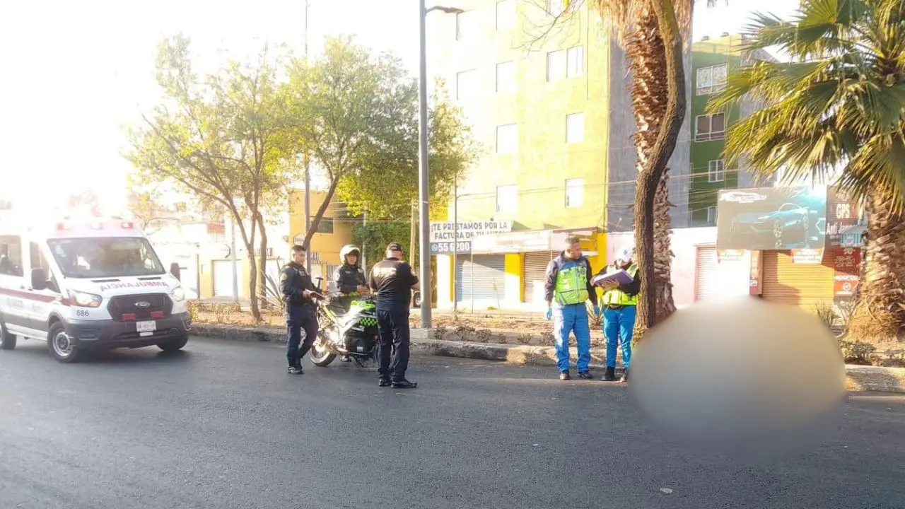 Mujer policía pierde la vida luego de derrapar en calles de Venustiano Carranza