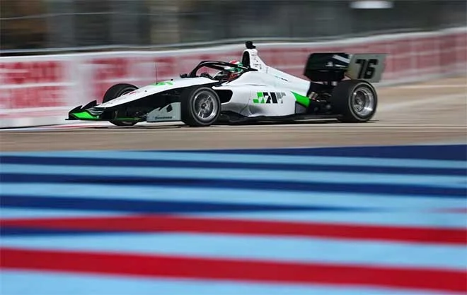 Ricardo Escotto completó la prueba del Grand Prix de Arlington llegando en el lugar 12