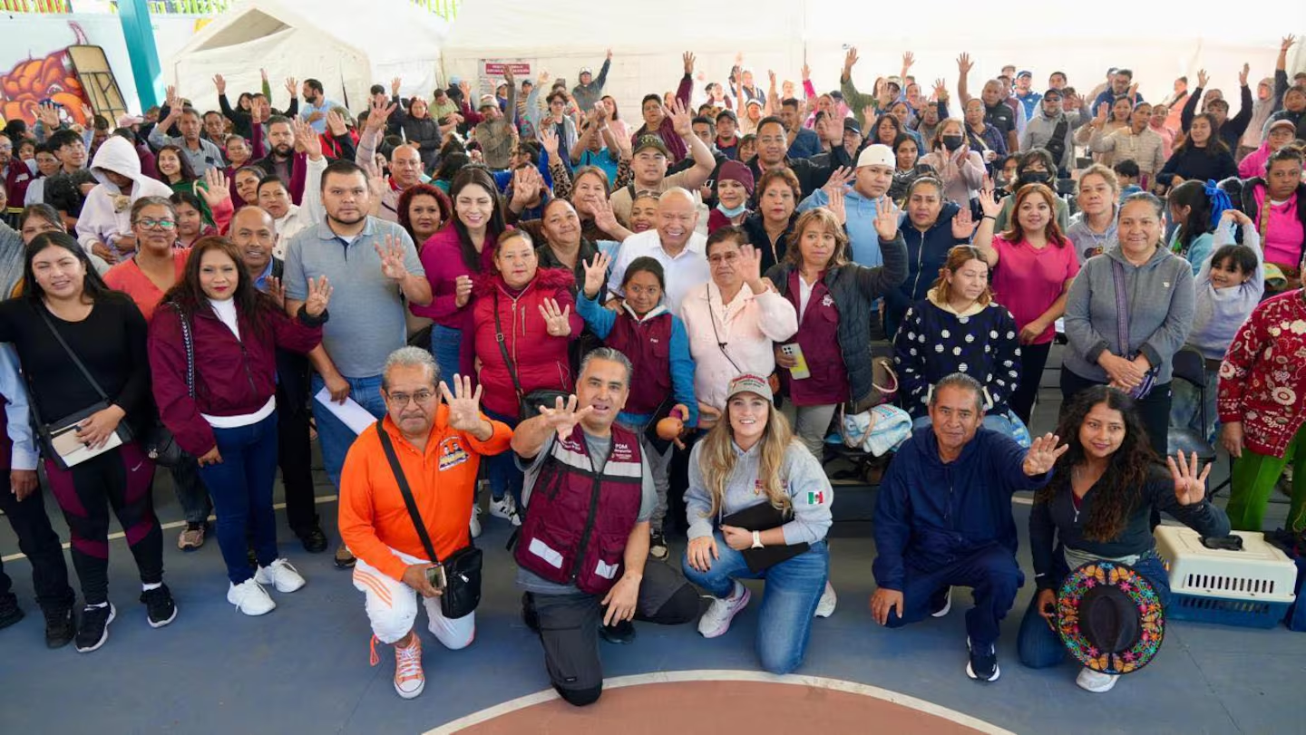 Raciel Pérez Cruz encabeza cierre de jornadas intensivas de servicios en Lázaro Cárdenas Tlalnepantla