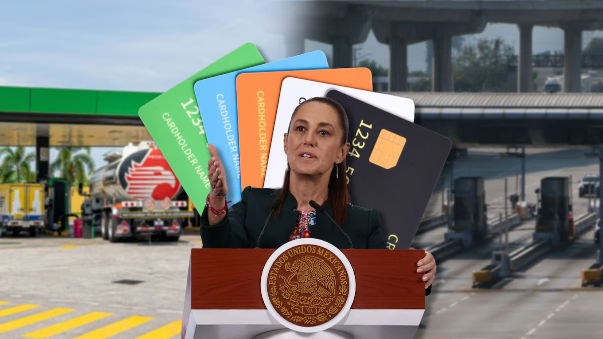 Sheinbaum anuncia pago con tarjeta obligatorio de casetas y gasolinas para este año