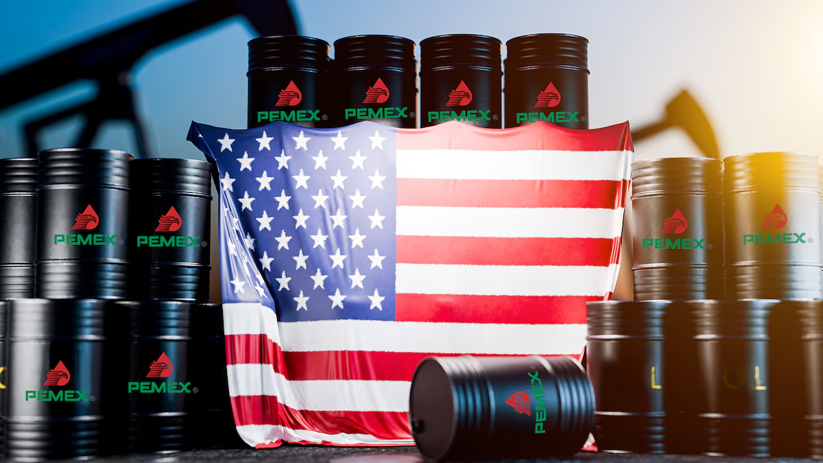 Exportaciones de Pemex a EU suben 161% por conflicto en Medio Oriente