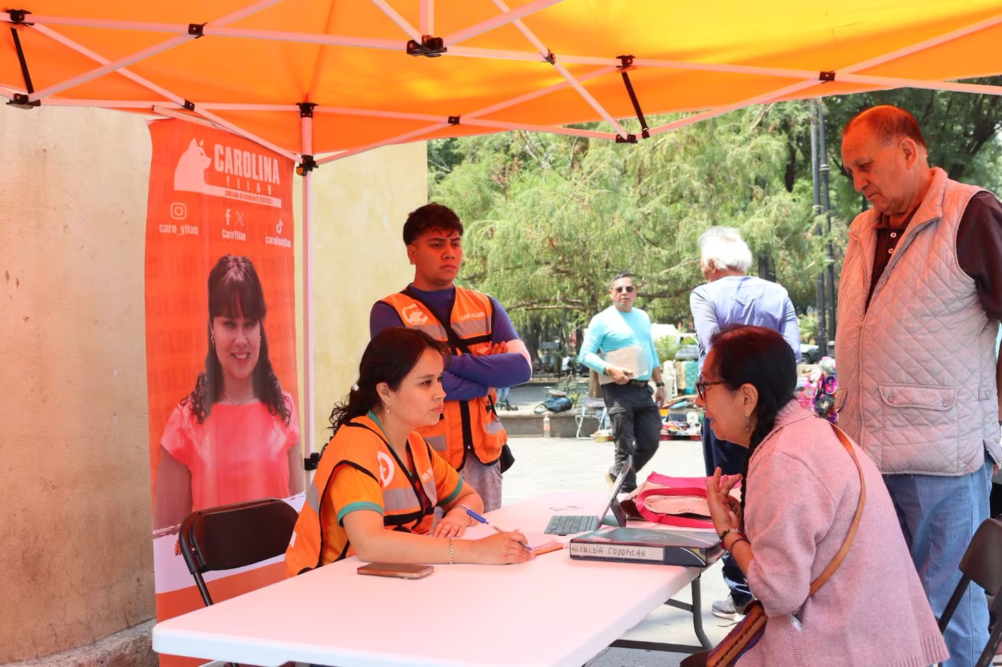 Movimiento Ciudadano despliega módulos de atención ciudadana en 11 alcaldías de la capital