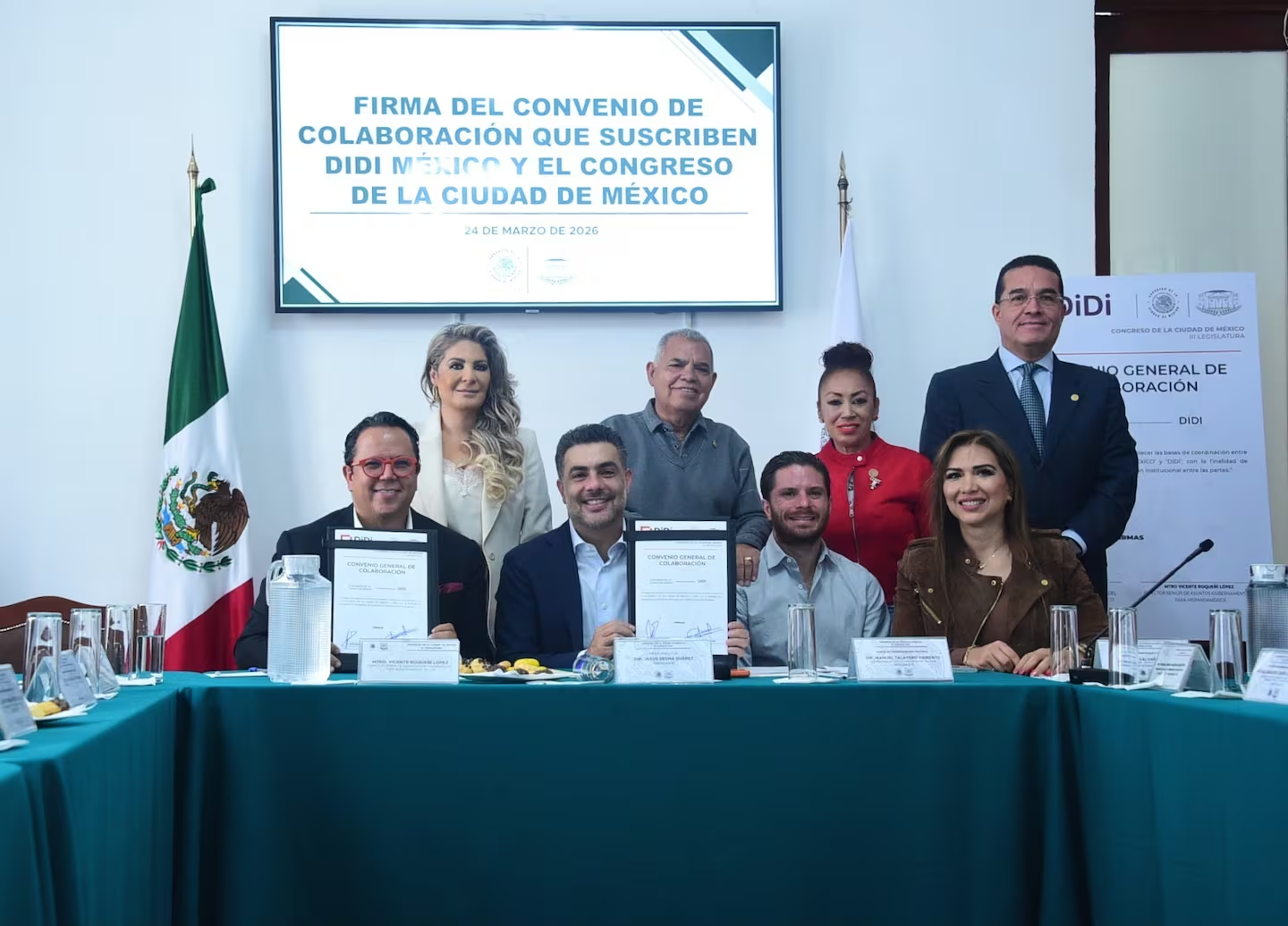 Congreso CDMX y DiDi trabajarán para fortalecer la movilidad y el desarrollo económico de la capital