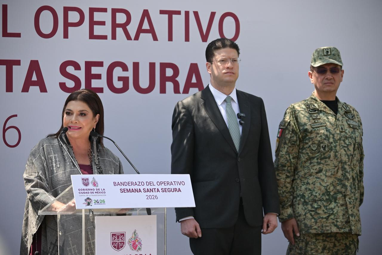 Por Semana Santa refuerzan la seguridad en la CDMX