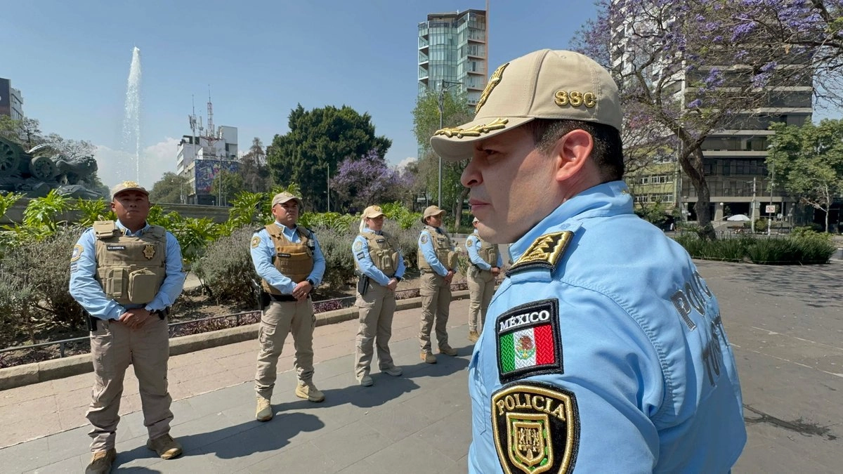 Policía de CDMX alerta sobre posibles delitos contra turistas durante el Mundial