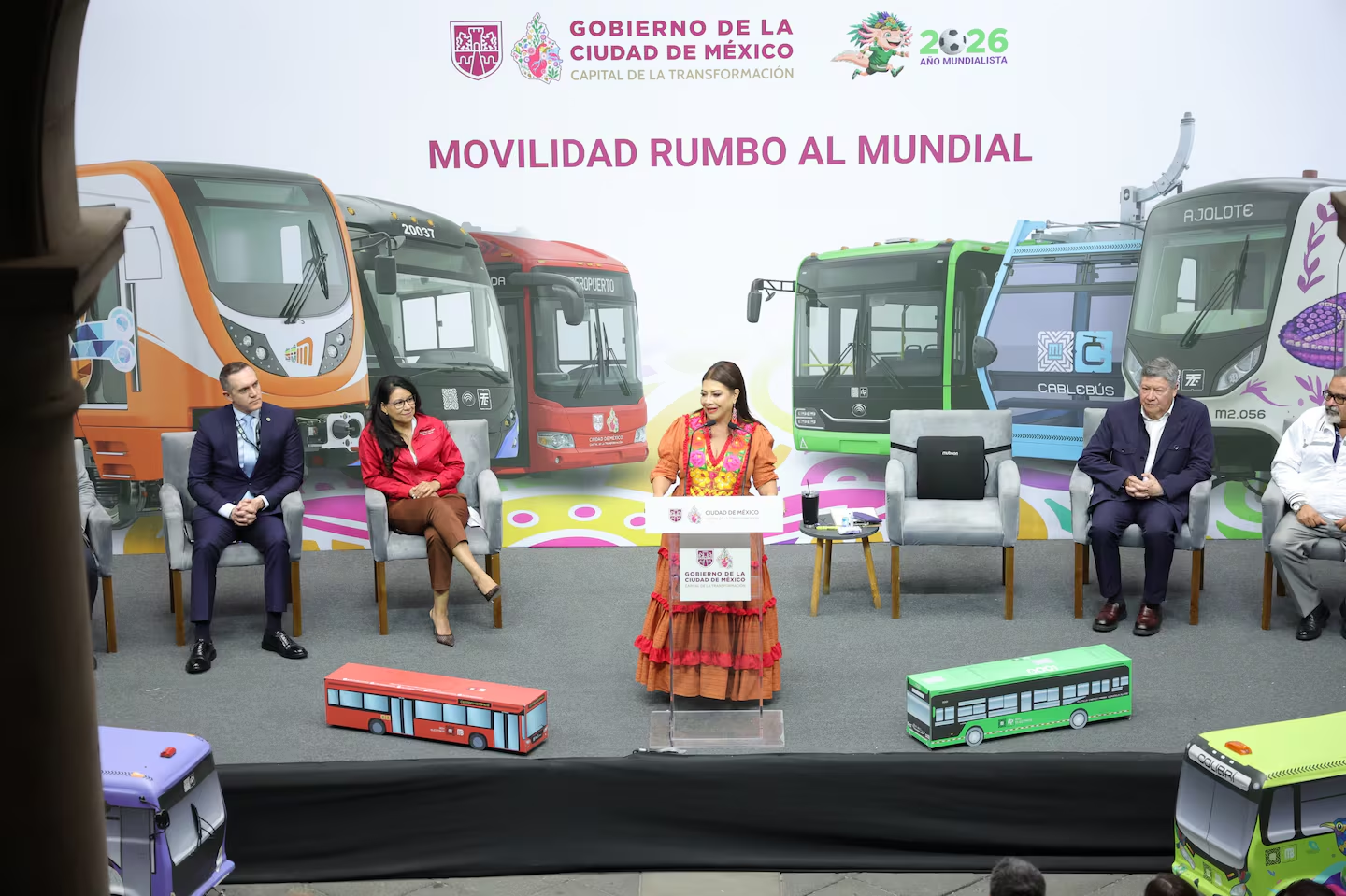 Con inversión de 5 mil 183 mdp, CDMX acelera obras de electromovilidad rumbo al Mundial