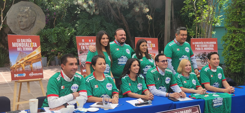 “En 59 días la CDMX será protagonista de la inauguración del Mundial pero no está lista”: PAN