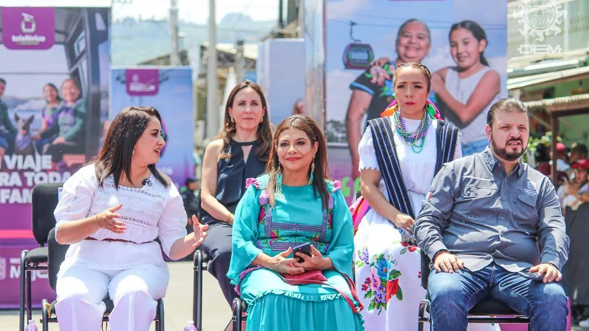 Clara Brugada destaca teleférico como modelo de movilidad sustentable en Michoacán