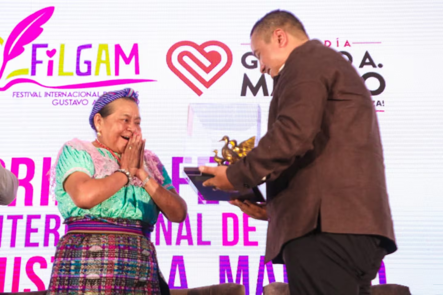 La FILGAM clausura con Rigoberta Menchú: la cultura como derecho del pueblo