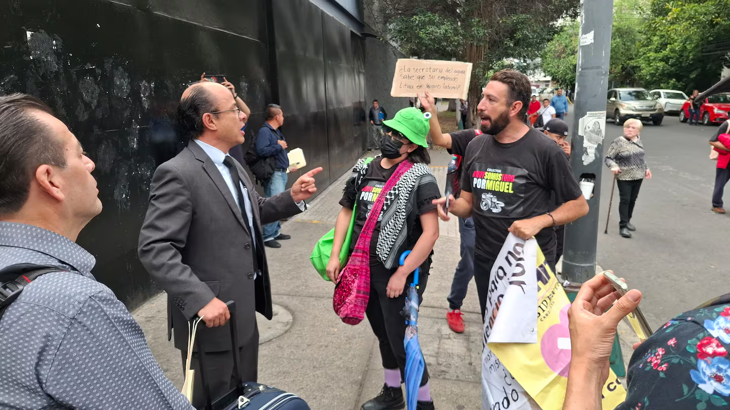 Audiencia por omisiones de caso AXE Ceremonia termina en enfrentamiento