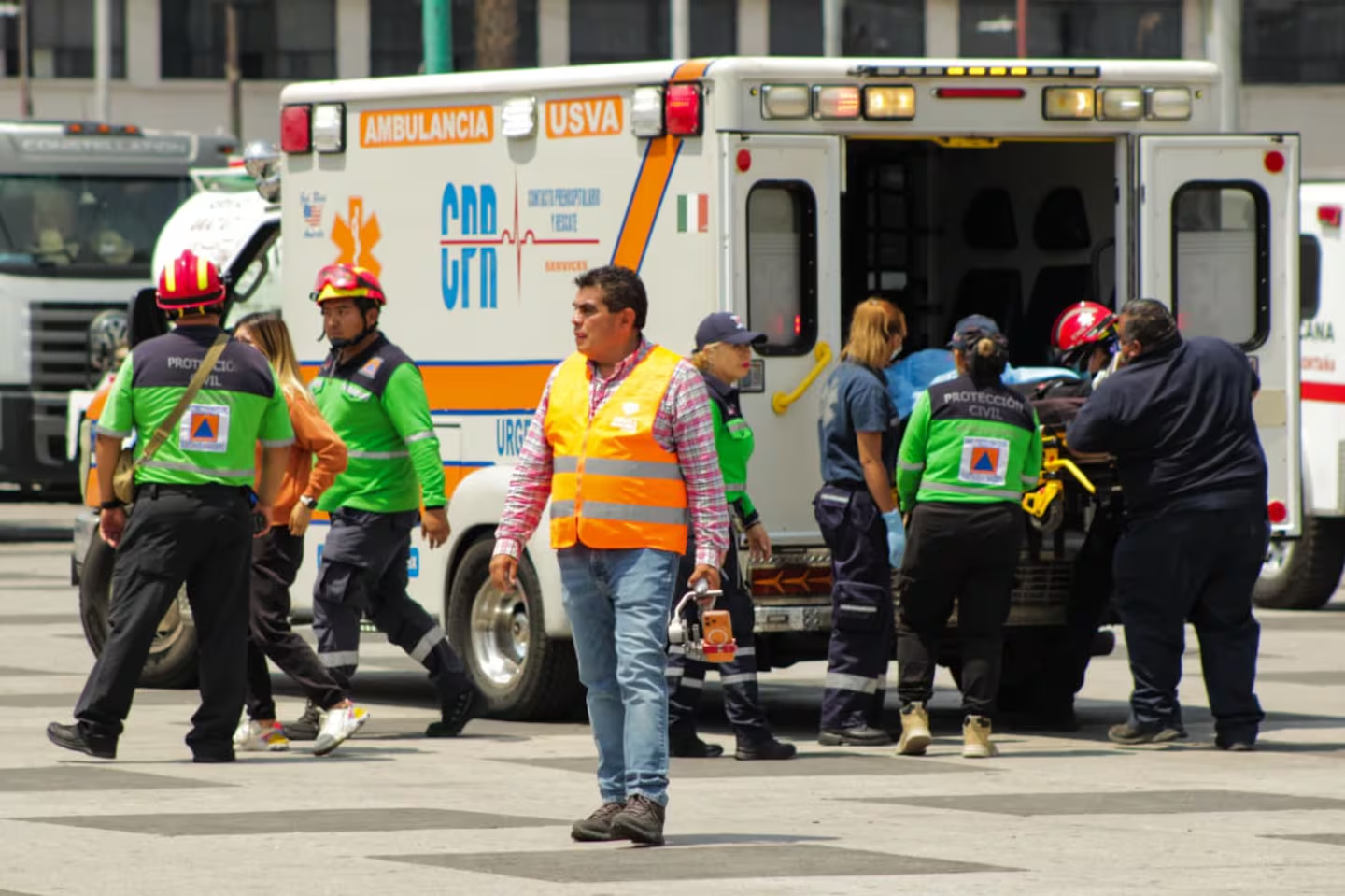 Realizan primer macro simulacro en la Gustavo A. Madero