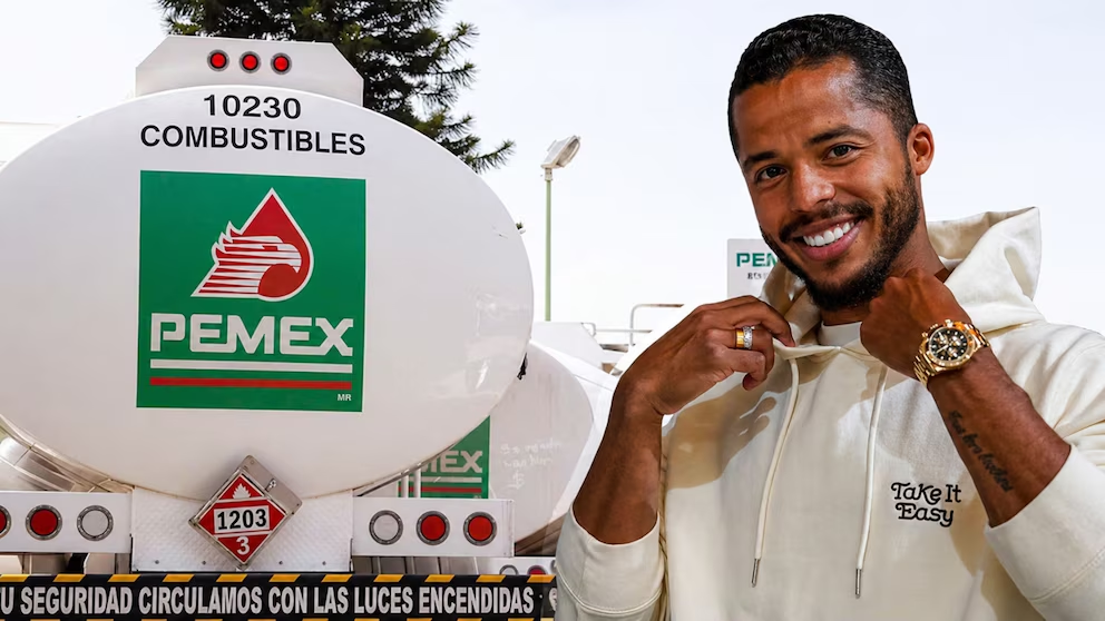Destapan contrato millonario del exfutbolista Giovani Dos Santos con Pemex