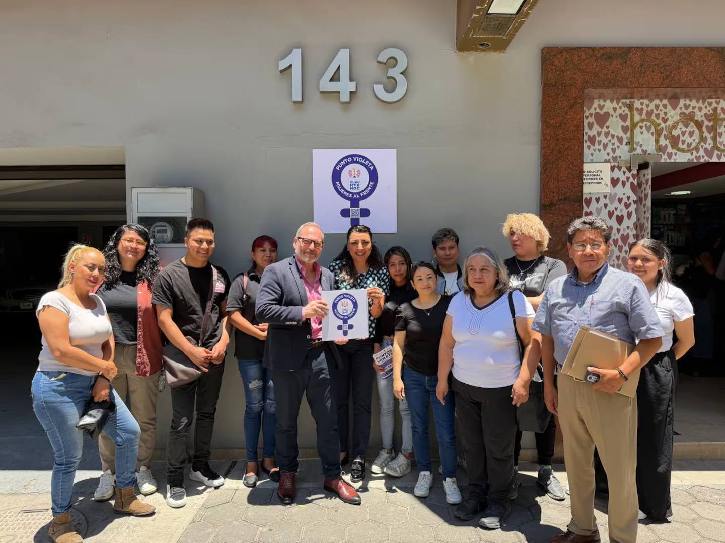 Alcaldía Cuauhtémoc amplía red de “Puntos Violeta” en hoteles previo al Mundial 2026