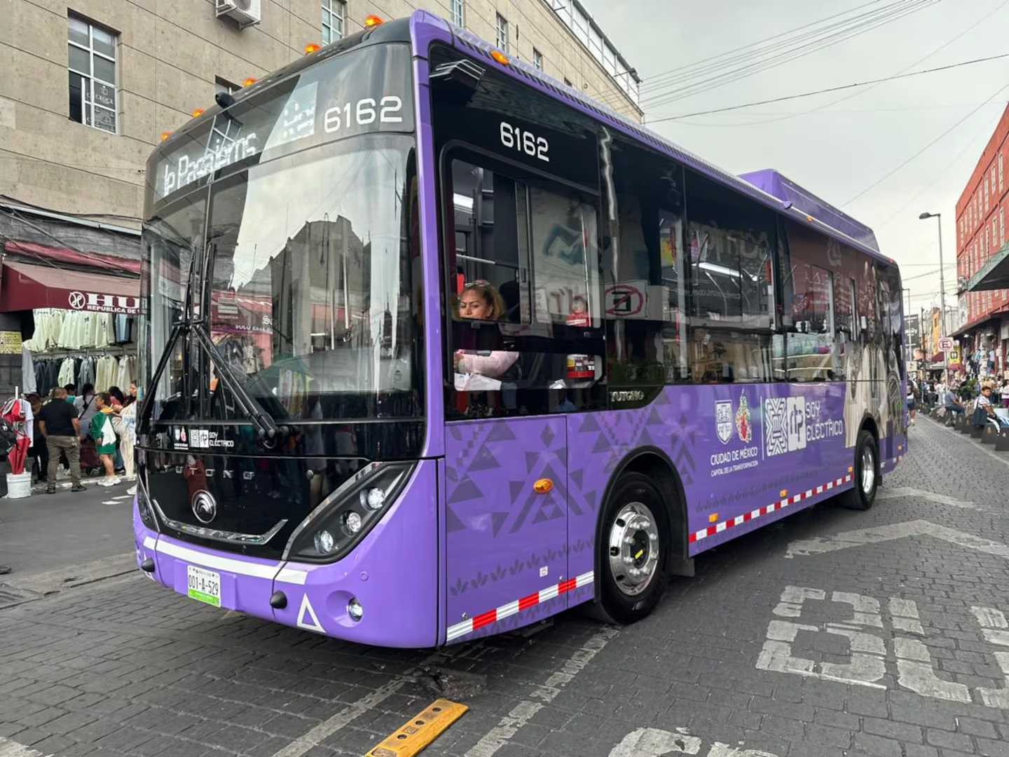RTP pone en operación nueva ruta del Centrobús en el Centro Histórico