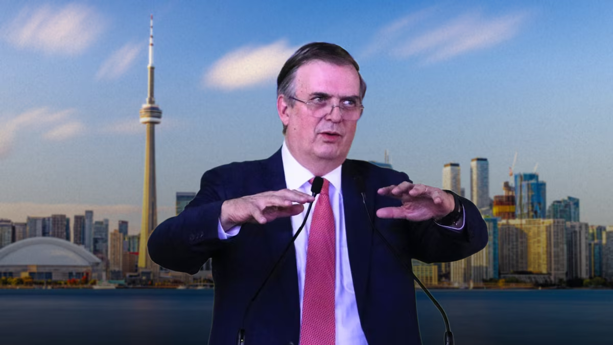 Ebrard consigue que una farmacéutica canadiense invierta en México