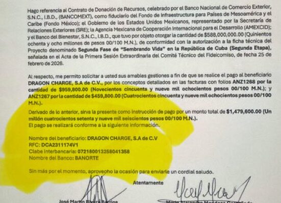 Filtran polémico pago de AMEXCID a distribuidora automotriz por donativo a Cuba