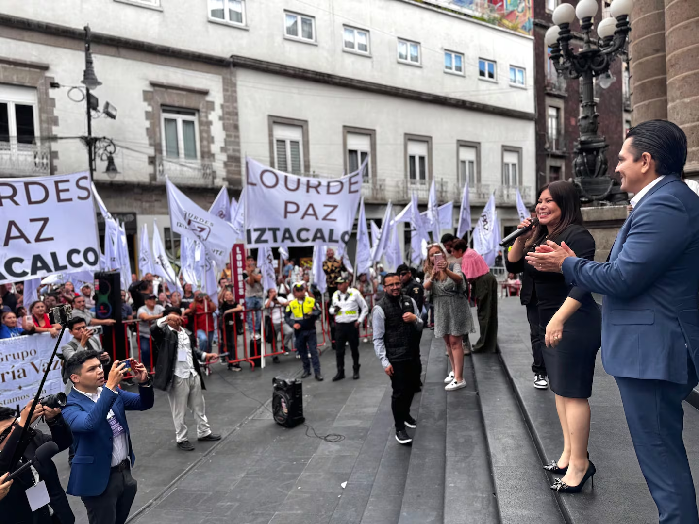 “Las y los habitantes de Iztacalco son testigos de los resultados”, celebra alcaldesa