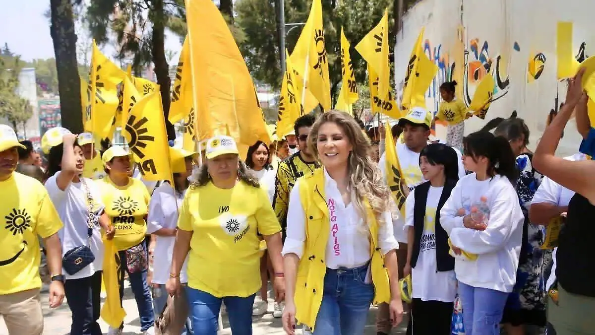 “Seguimos caminando juntos”: Nora Arias encabeza encuentro con bases del PRD en Álvaro Obregón