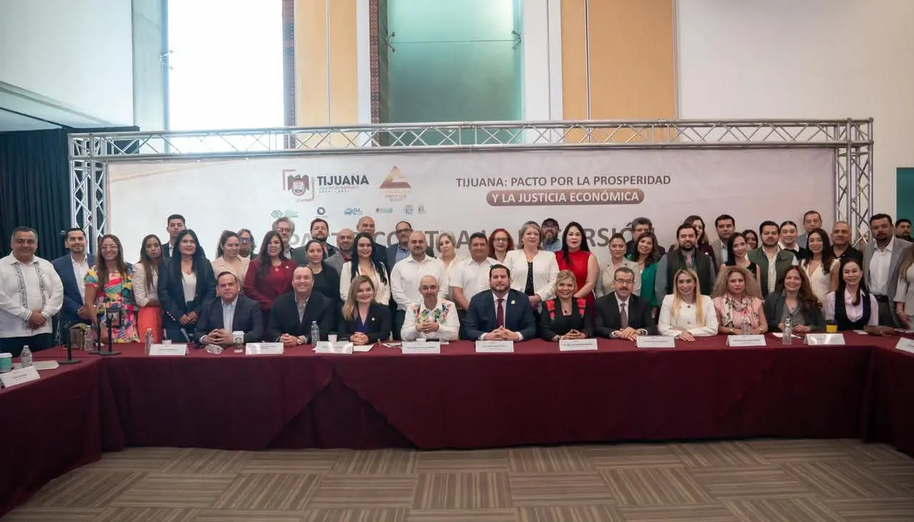 CONCANACO SERVYTUR y Ayuntamiento de Tijuana firman Pacto por la Prosperidad y la Justicia Económica