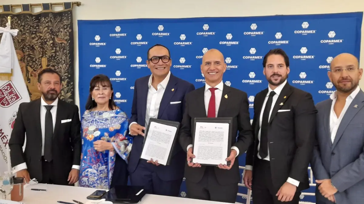 COPARMEX y C5 firman convenio para ampliar videovigilancia y mejorar seguridad en la CDMX