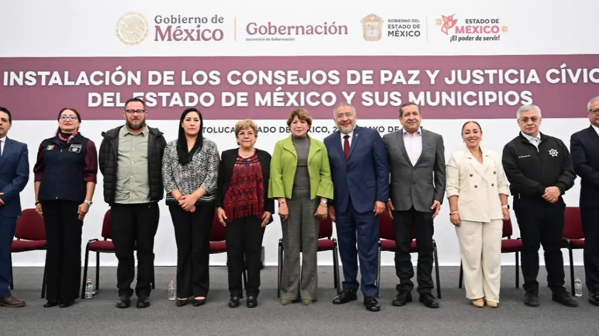 Crean en Edomex los primeros 99 Consejos de Paz y Justicia Cívica