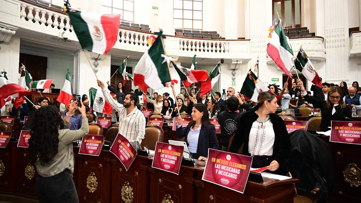 Aprueba Congreso CDMX minuta para anular elecciones por intervención extranjera