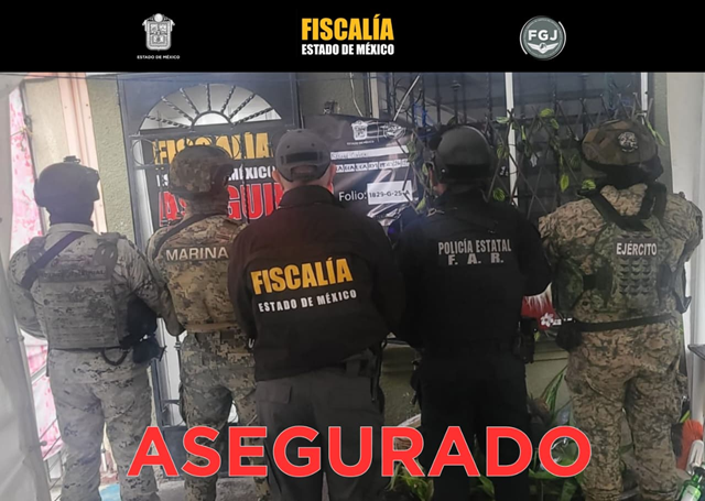 Descubren narcotiendota en Ecatepec hallan todo tipo de drogas