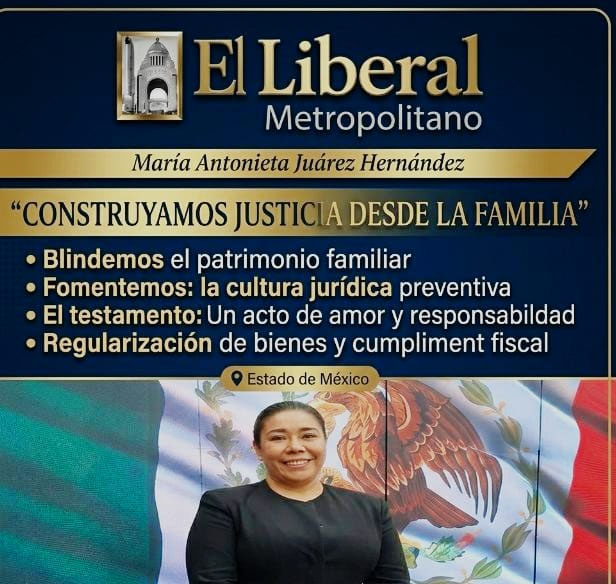 “Construyamos justicia desde la familia”: Magistrada María Antonieta Juárez llama prevenir conflictos lega les en EdoMex
