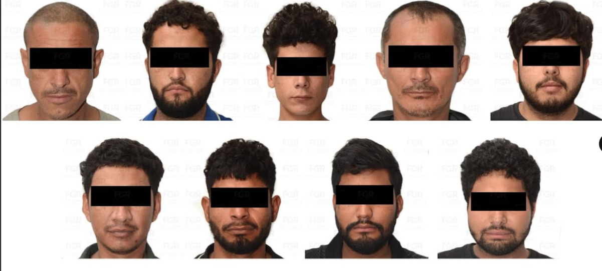 FGR obtiene sentencia de 21 años vs nueve por armamento en Mazatlán