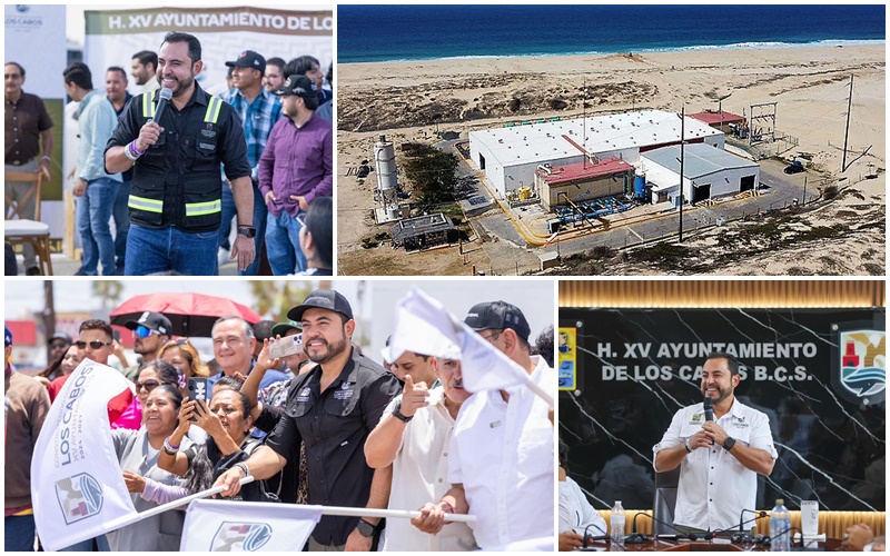 Fortalecer bienestar de las familias de Los Cabos es primordial: Christian Agúndez Gómez tras impulsar constru cción de desaladora