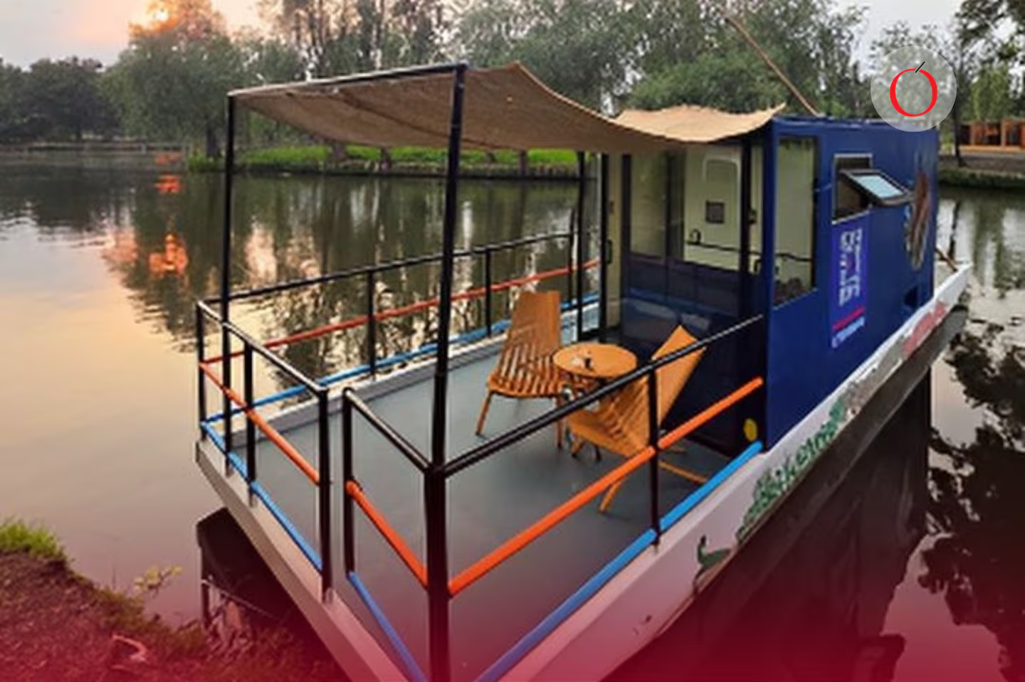 Airbnb flotante en trajinera causa indignación en Xochimilco