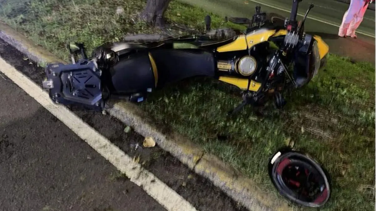 Accidente fatal en el Anillo Periférico: motociclista fallece cerca del Estadio Azteca