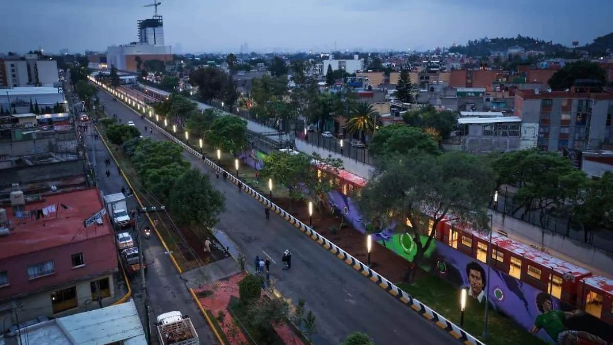 Janecarlo Lozano inaugura Sendero Mundialista de 2 kilómetros en la GAM