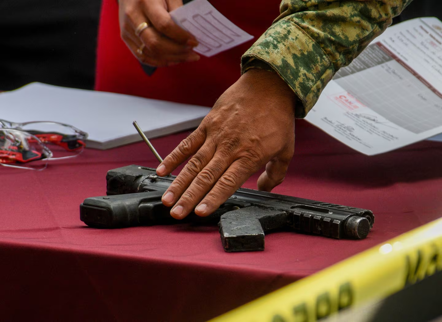 Canje de Armas 2026 retira 218 armas, 353 granadas y más de 6 mil cartuchos en el Edomex