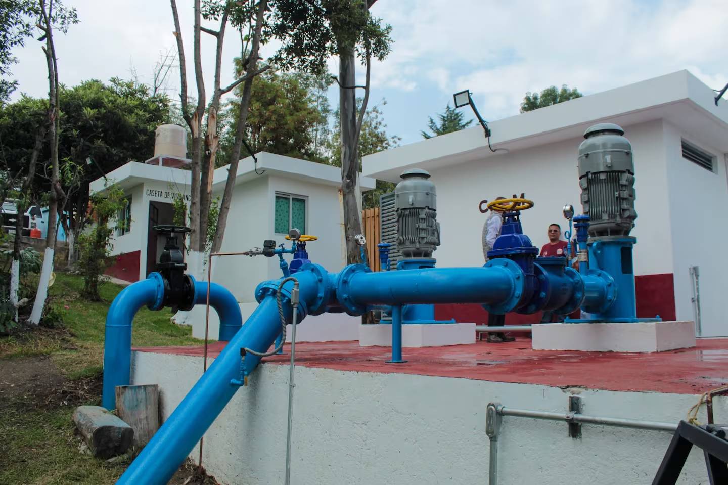 Modernizan sistema de rebombeo en Los Remedios en Naucalpan