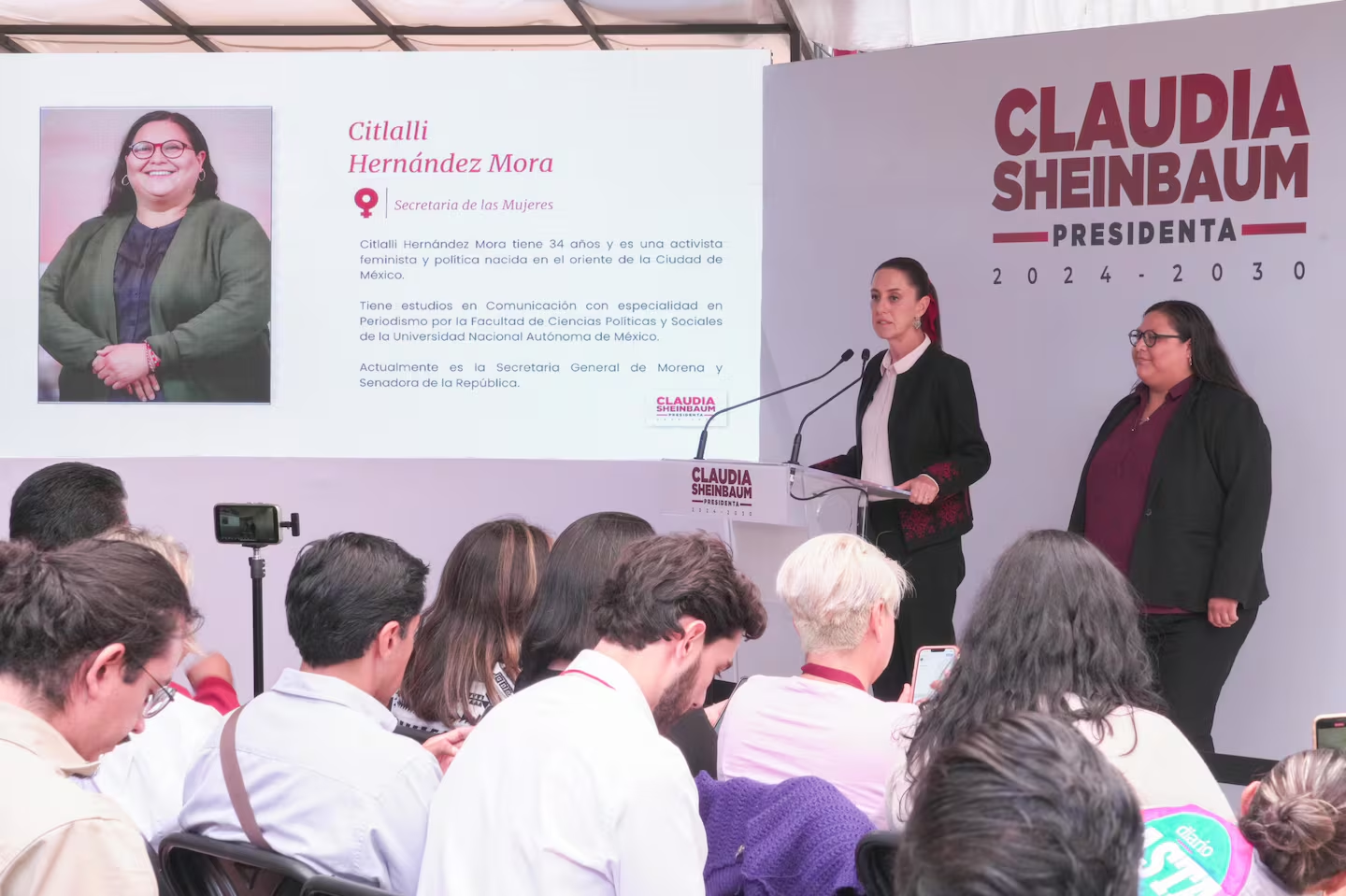 Acusa PAN desdén de Sheinbaum a mujeres; Secretaria de la Mujer acéfala desde hace 2 meses