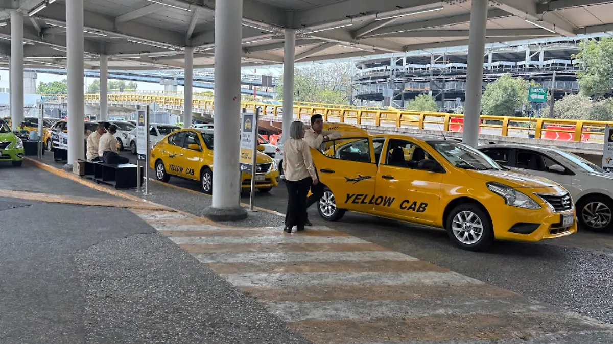 Taxis permisionarios del AICM ofrecen descuentos en tarifas