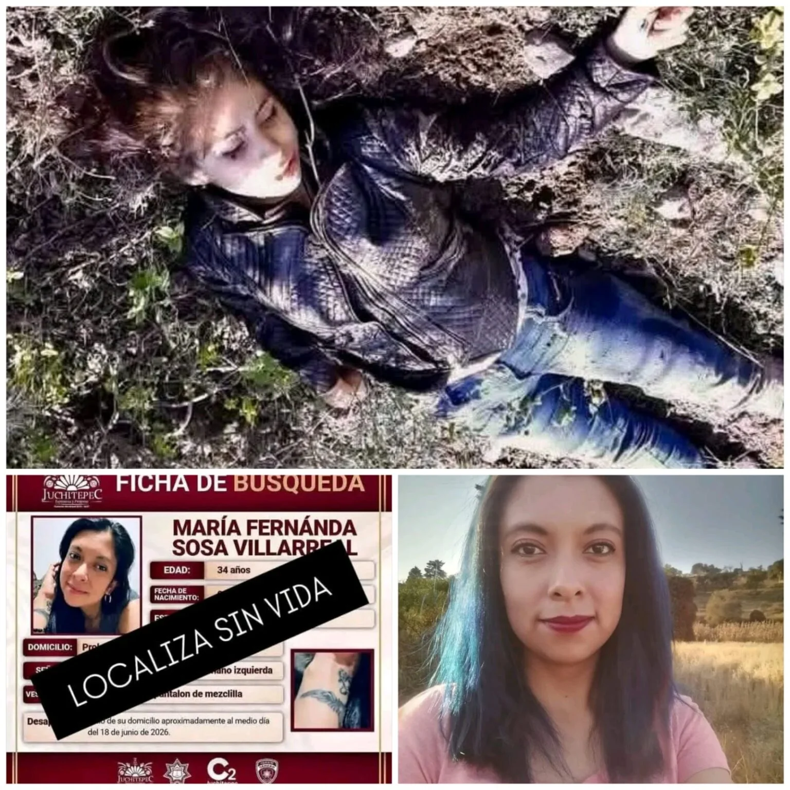 Identifican cuerpo de Fernanda Sosa Villarreal, hallada sin vida en Tlalmanalco, Edoméx