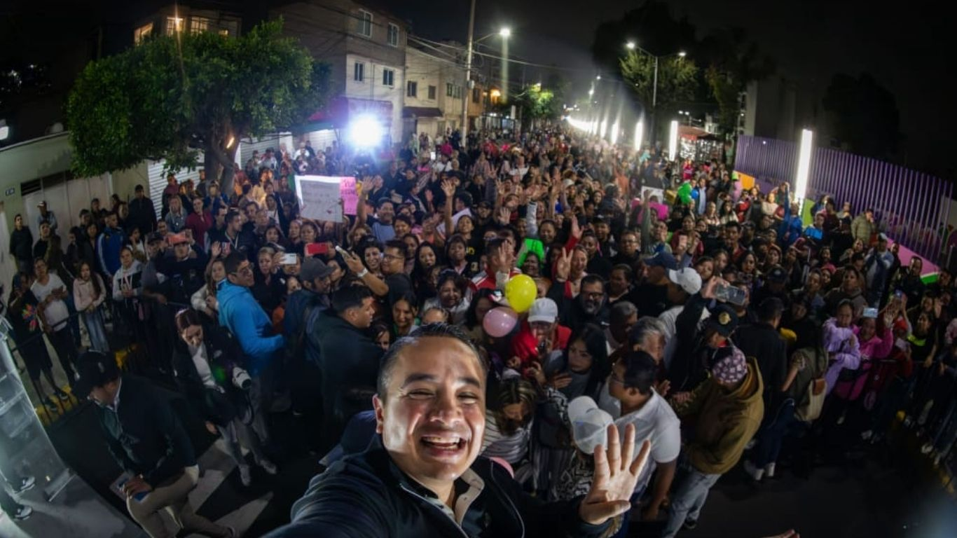 Janecarlo Lozano inaugura Sendero de Paz de 2.5 kilómetros en la Gabriel Hernández