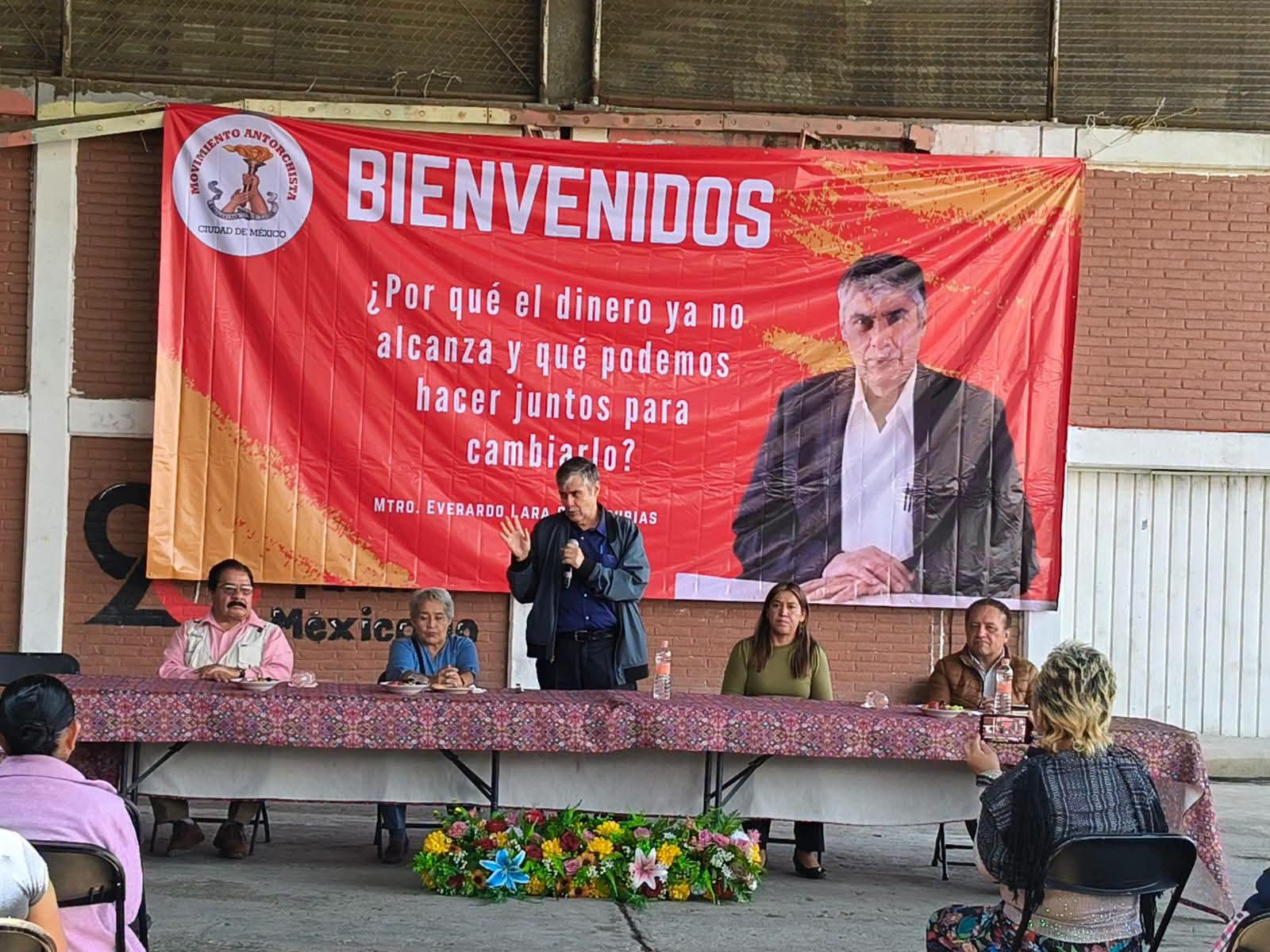 Antorchistas de GAM analizan las causas de la pobreza y la pérdida del poder adquisitivo