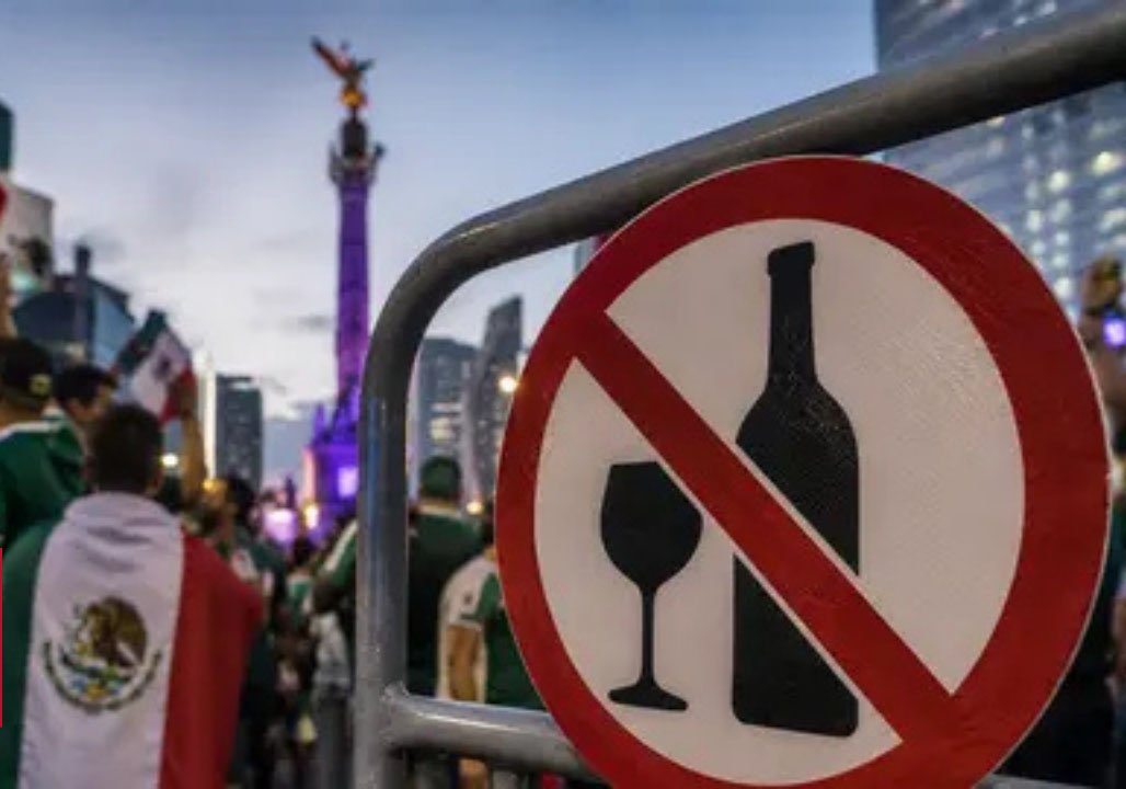 Decretan ley seca por partido de México contra Chequia