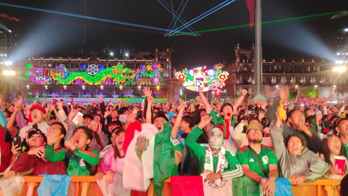 Más de un millón toman las calles por triunfo de México; Zócalo, Reforma y el Ángel, a reventar