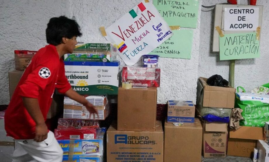 En la CDMX habilitarán módulos legislativos como centros de acopio para apoyar a Venezuela