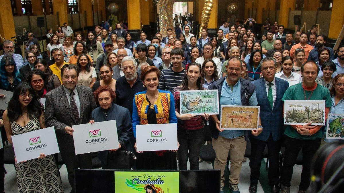 Correos de México y CONANP presentan histórica colección postal dedicada a la biodiversidad