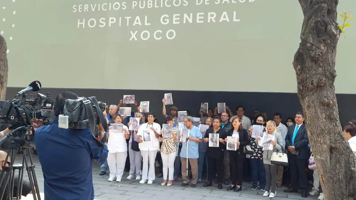 Trabajadores del Hospital General Xoco denuncian deterioro, acoso laboral y exigen destitución de directivos