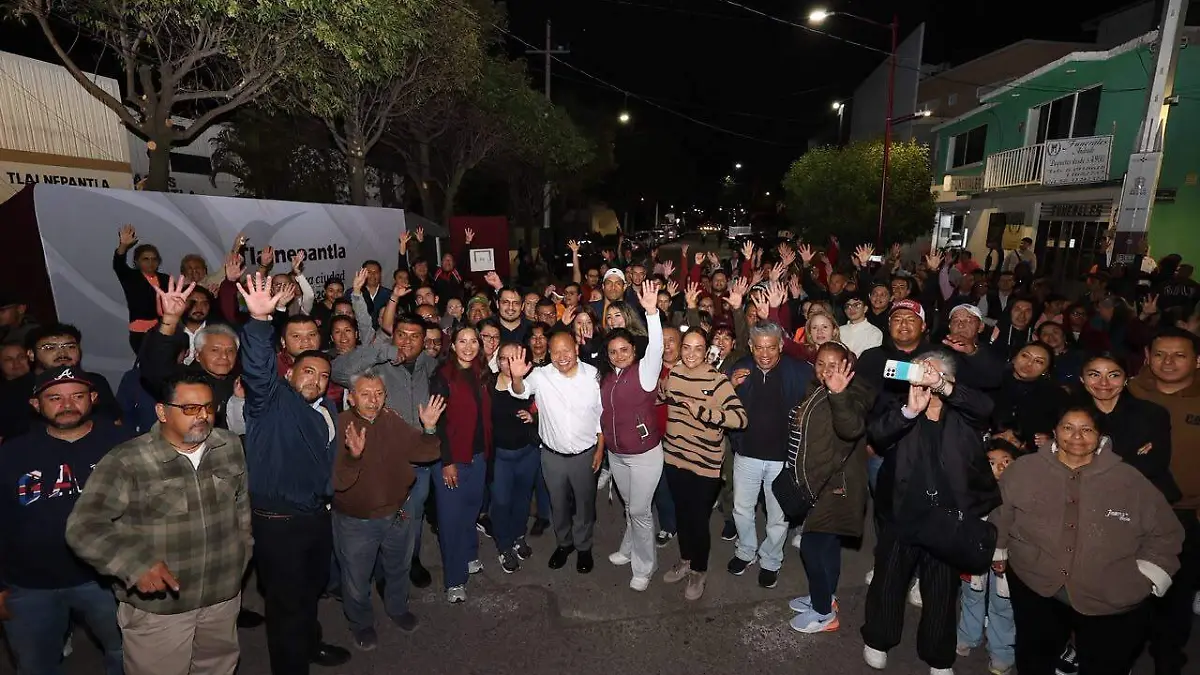 Tlalnepantla suma más de un kilómetro de calles iluminadas con el programa “Luminaria Nuestra Ciudad”
