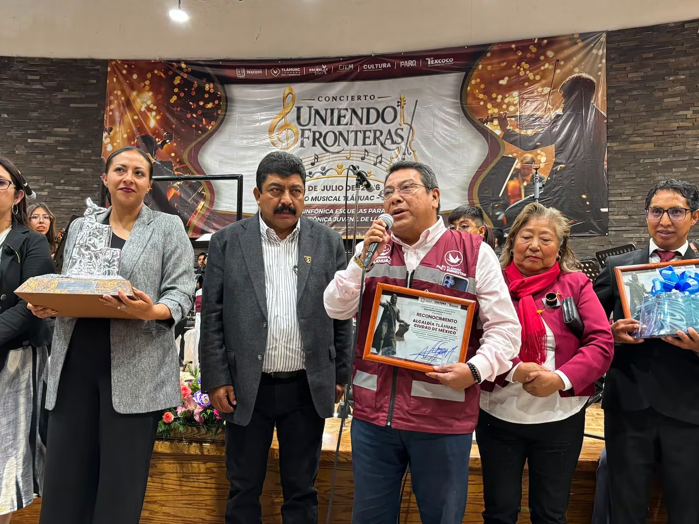 Texcoco y Tláhuac fortalecen lazos con concierto que une música, cultura y juventud