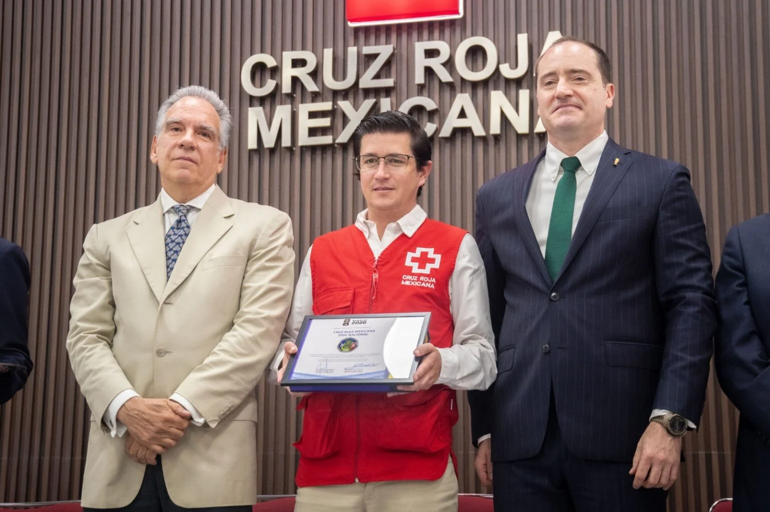 FIFA y Cruz Roja Mexicana reconocen el trabajo del voluntariado durante los eventos del Mundial